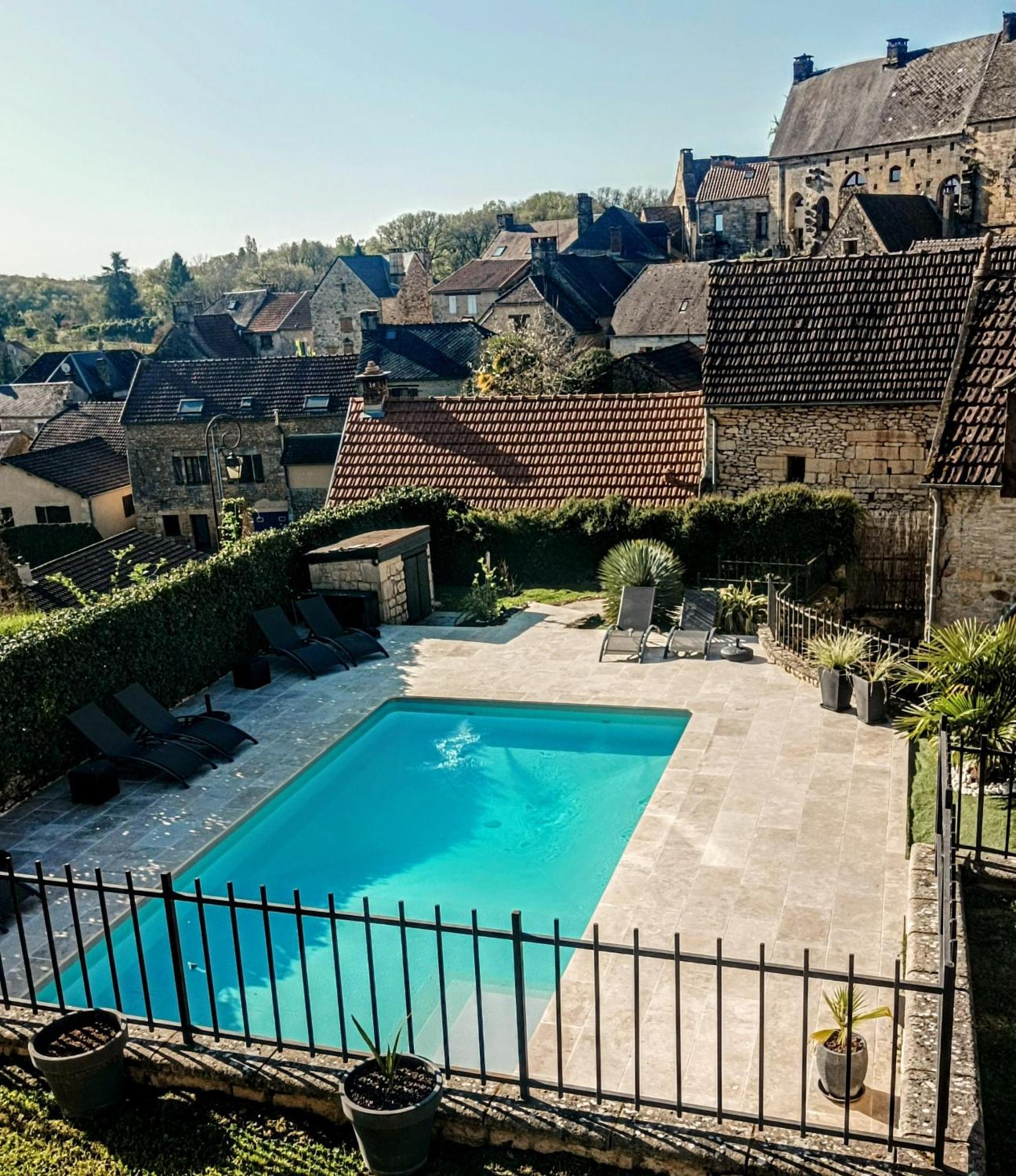 Le Clos De La Musardise - Gites De Charme Avec Piscine Chauffee Salignac Eyvigues Exterior photo